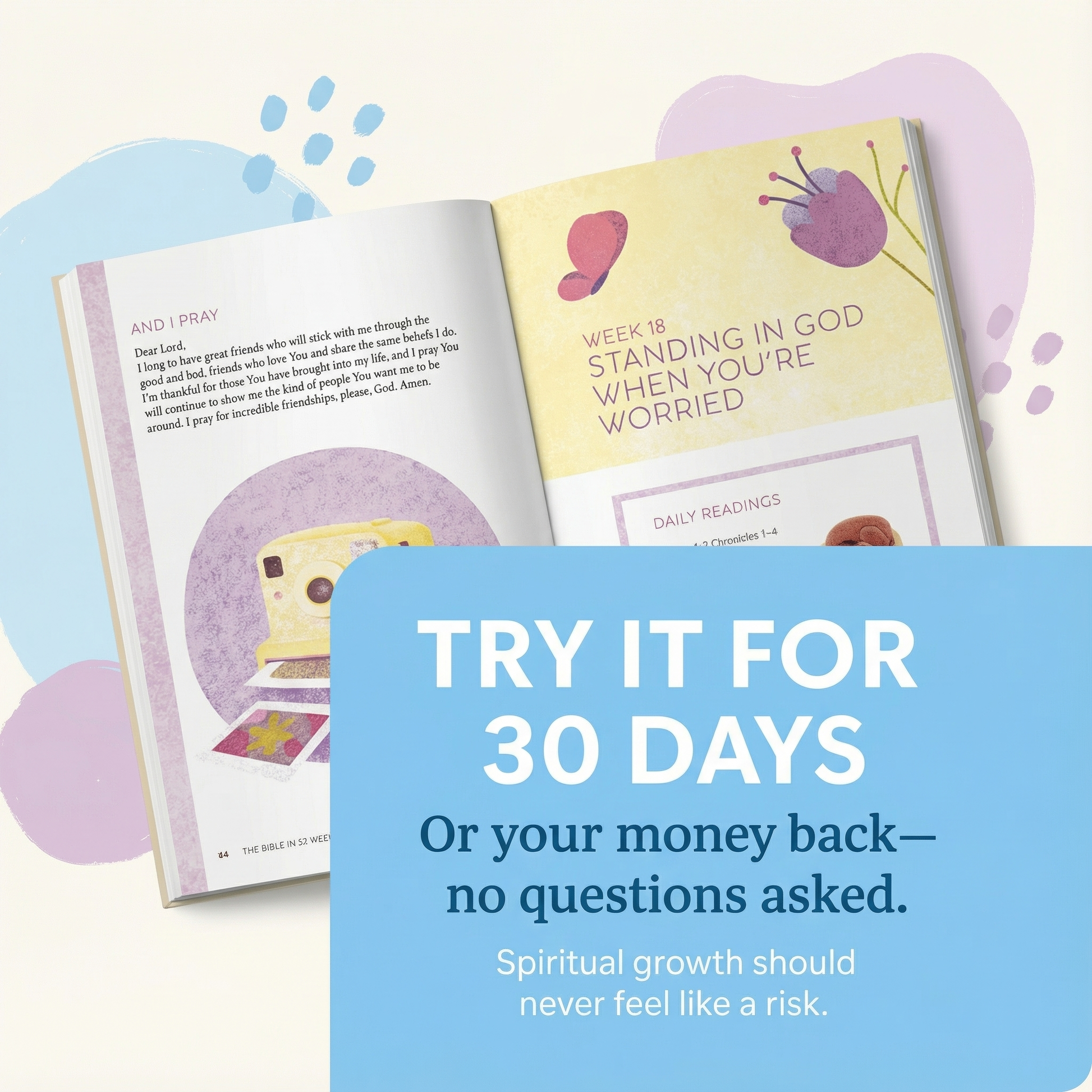 Teen Girls Bible In A Year: 52 Week Study By Evlance